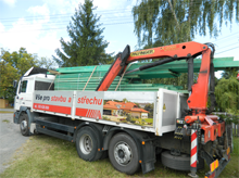 naložené dřevo
